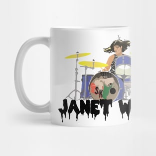 Janet weiss Drummer Amazing Mug